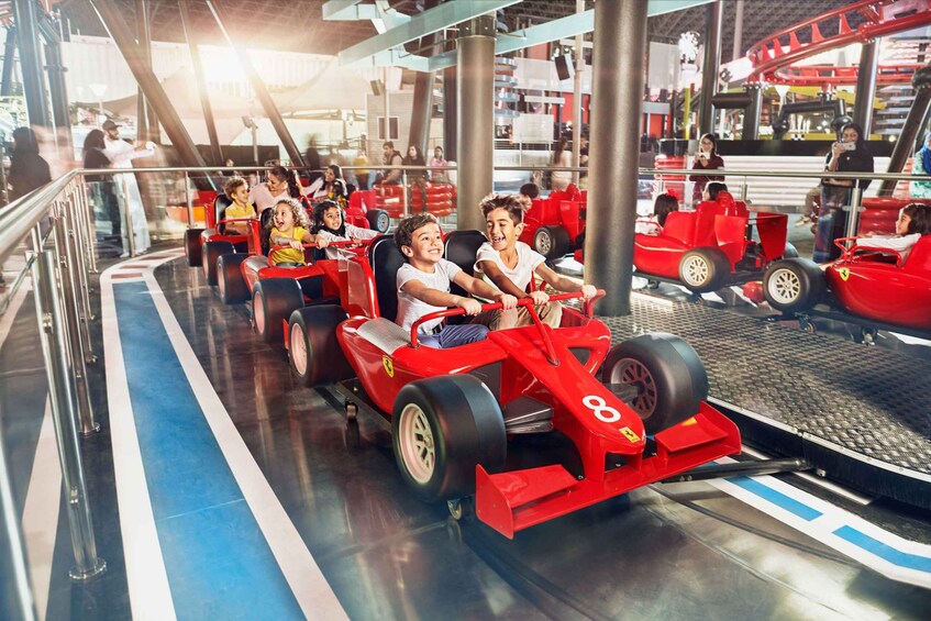 Yas Island: Ferrari World Admission Ticket