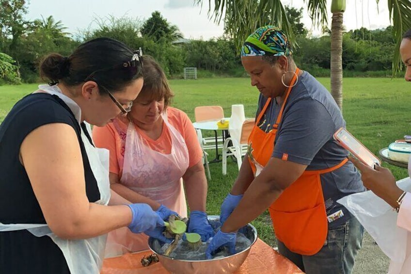 Hanging Prepping CRABS!