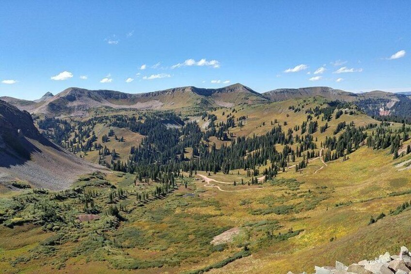 The view of La Plata Canyon. 