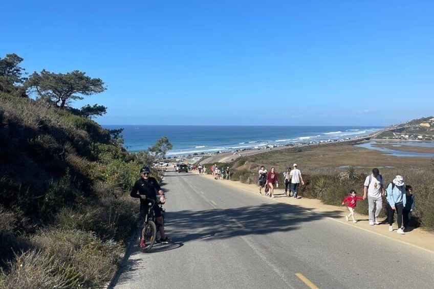 Guided South Coast Electric Bike Tour from Solana Beach to Torrey Pines 