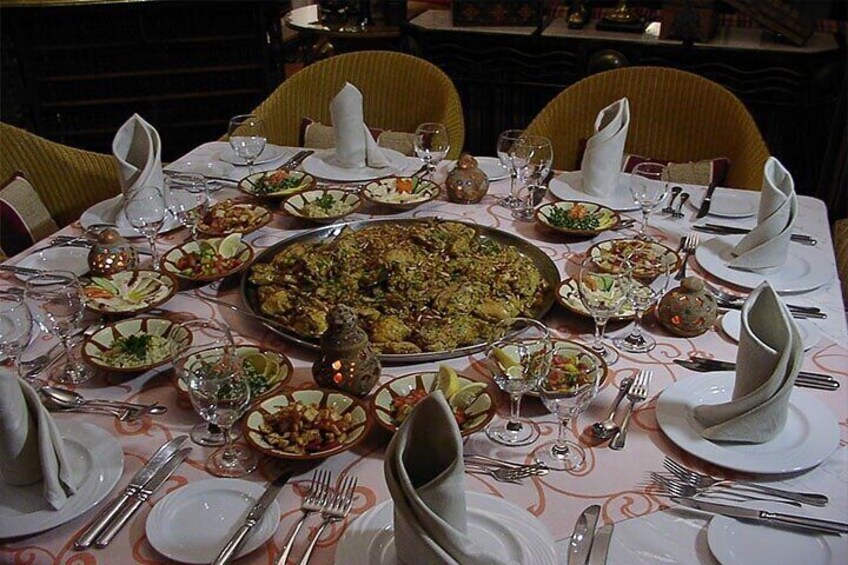 Private Lunch or Dinner at a Local Traditional Restaurant from Dead Sea