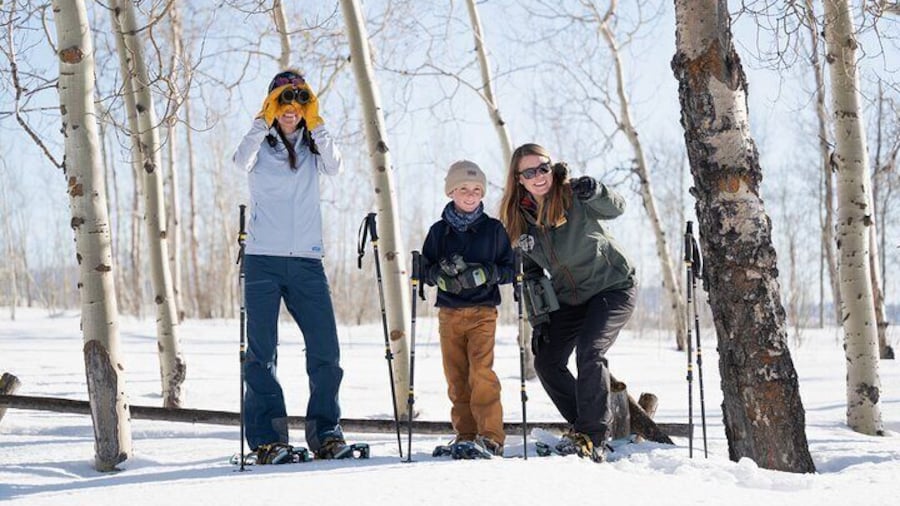 Private 4 hour Snowshoe in Grand Teton National Park
