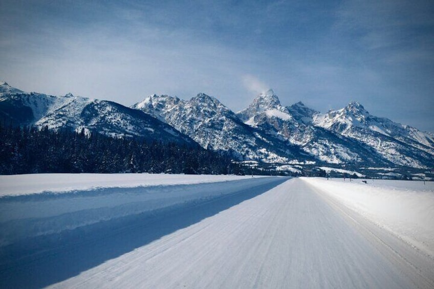 Private Sunrise Winter Tour of Grand Teton National Park