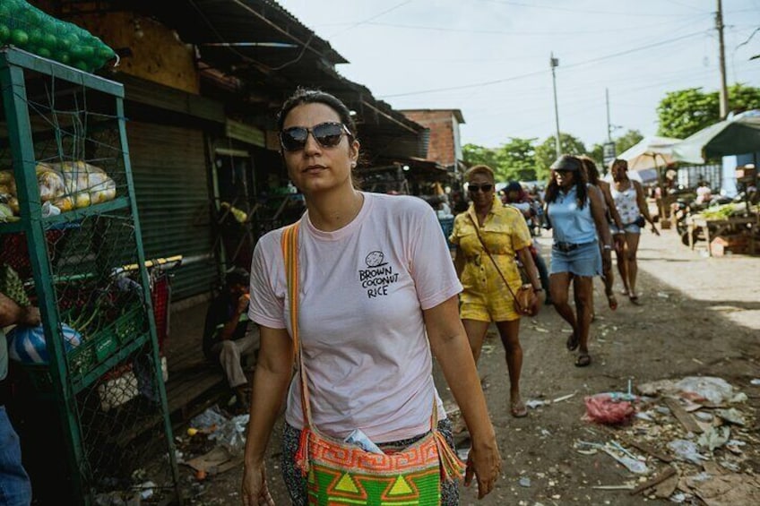 Arriving to the market