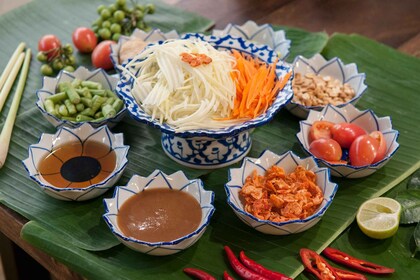 Bangkok: clase práctica de cocina tailandesa y visita al mercado