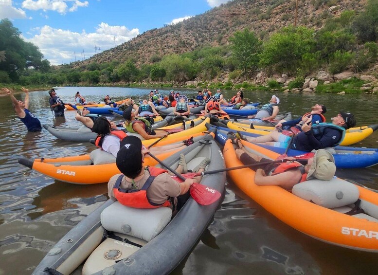 Picture 3 for Activity From Cottonwood: Guided Kayaking Tour on the Verde River