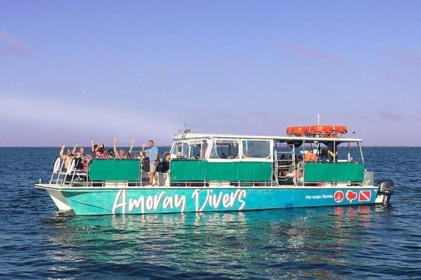 2-Hour Bay Side Key Largo Sunset Cruise on a Spacious Catamaran