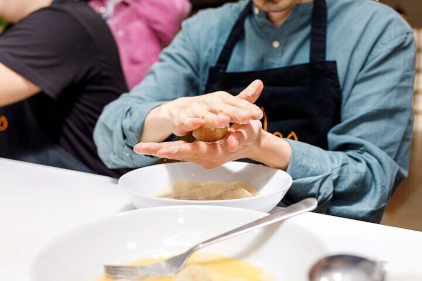 Afternoon Tapas Cooking Class in a Secret Venue