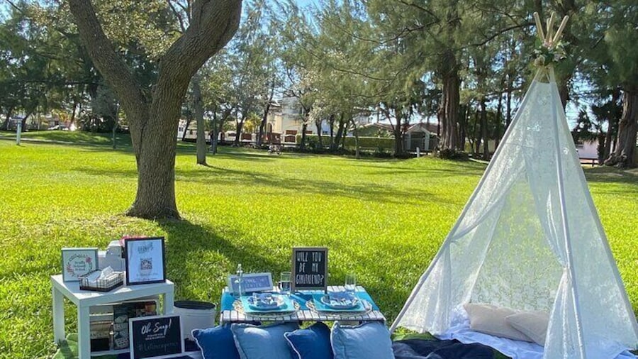 Luxury Picnic Experience at Pedrick Pond Park