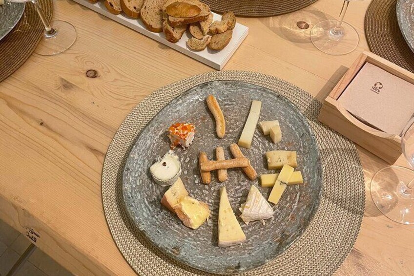 Canarian cheese tasting
