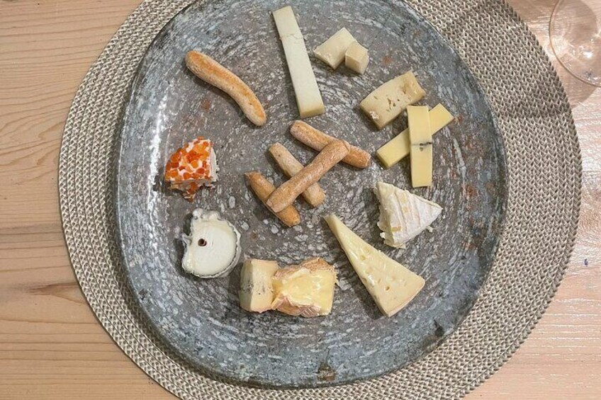 Canarian cheese tasting