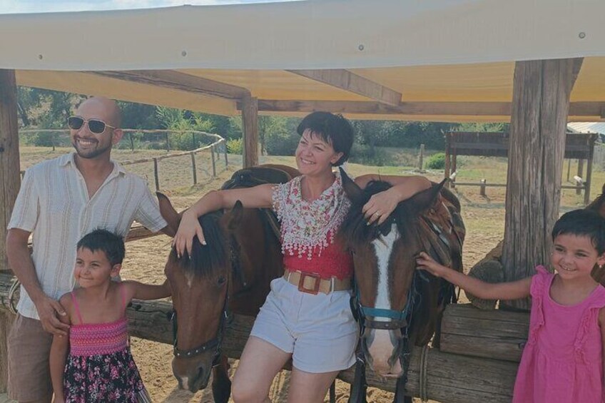 Visit a Farm and Horseback Riding in Nature 