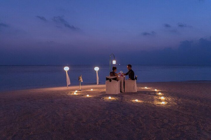 Maafushi: Romantic Beach Dinner