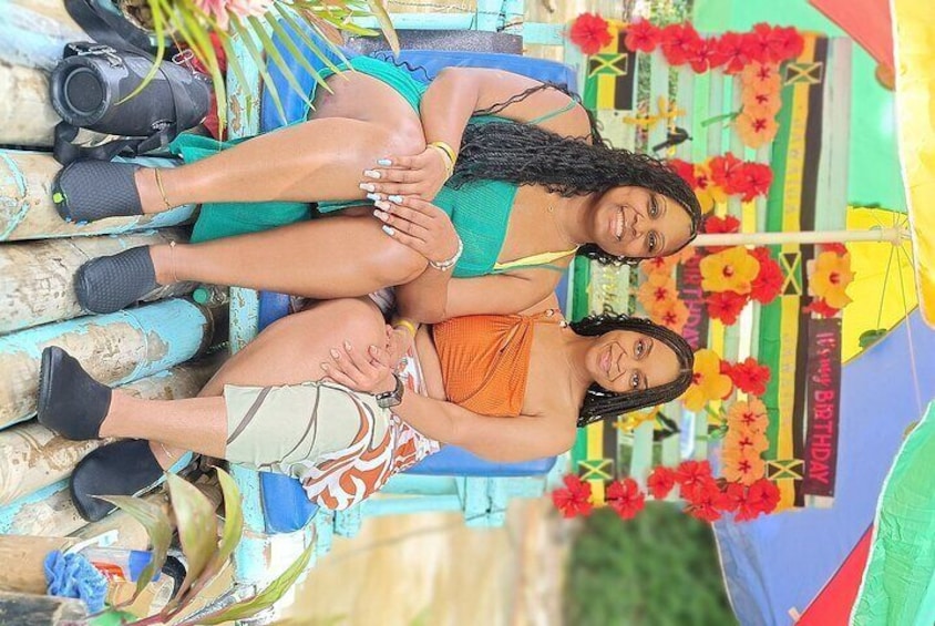 Bamboo Rafting Adventure with Limestone Massage from Montego Bay