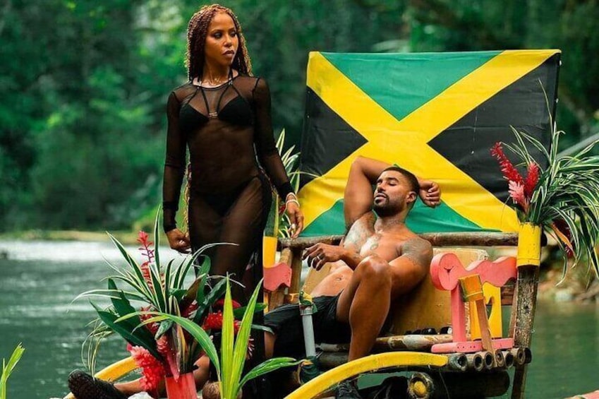 BamBoo Rafting Adventure with lime stone massage Montego bay