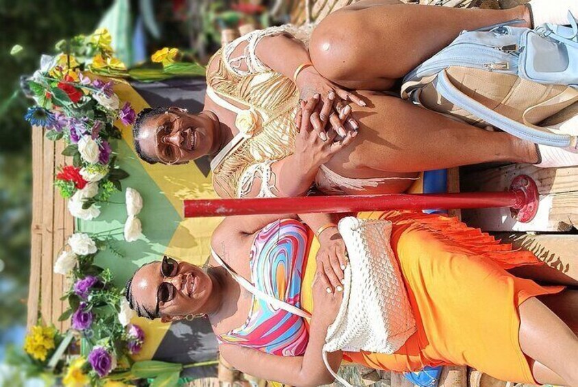 Bamboo Rafting Adventure with Limestone Massage from Montego Bay