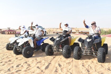 Dubai Desert 4x4 Dune Bashing, Self-Ride 30min ATV Quad, Camel Ride,Shows,D...