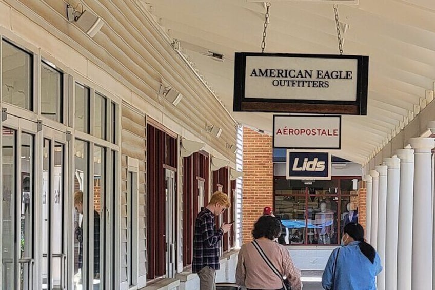 Leesburg Premium Outlets Shopping Tour