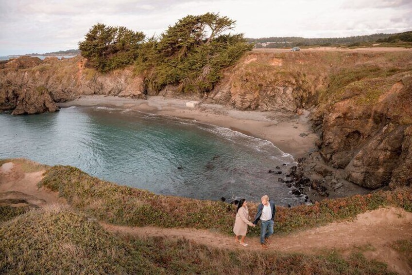 Private Professional Vacation Photoshoot in Mendocino