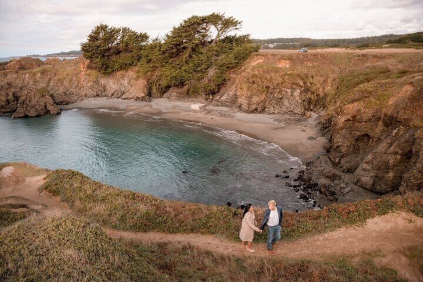 Private Professional Vacation Photoshoot in Mendocino