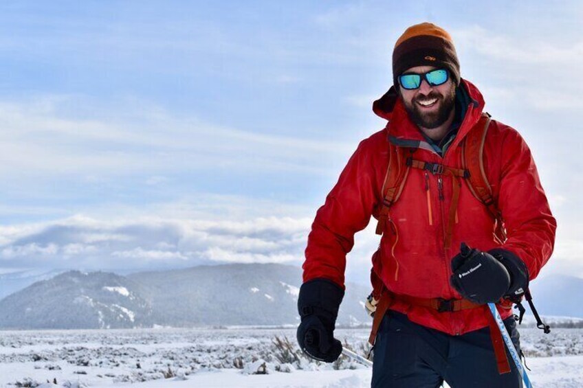 Private 4 Hour Beginner Cross Country Skiing in Grand Teton