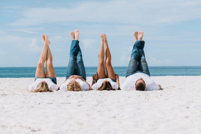 Private Holiday Professional Photo Shoot in Miramar Beach