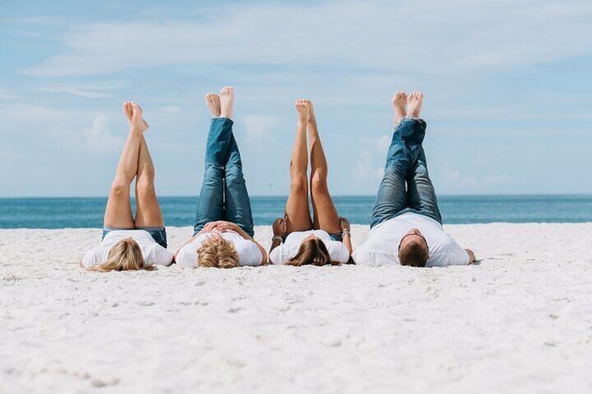 Private Holiday Professional Photo Shoot in Miramar Beach