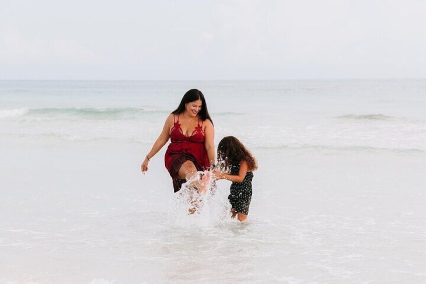 Private Holiday Professional Photo Shoot in Miramar Beach