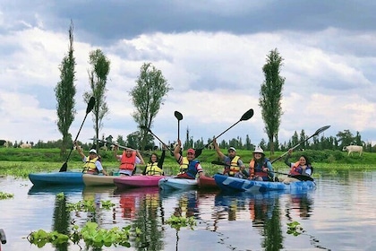 Xochimilco Canals by Kayak