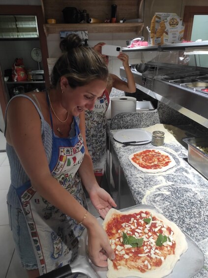 Picture 12 for Activity Naples: Neapolitan Pizza-Making Class with Drink