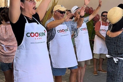 Cooking Tacos and Mixology Class with Latino Dancing Lessons in Cabo San Lu...