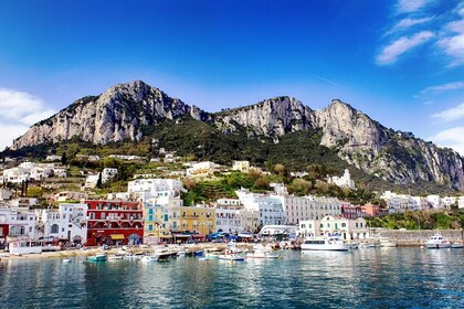 Oppdag Pompeii, Napoli og øya Capri fra Roma