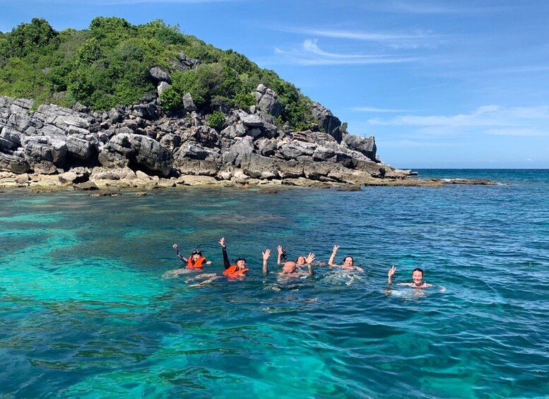 Picture 2 for Activity Koh Samui: Pig Island Tour by Speedboat with Snorkeling