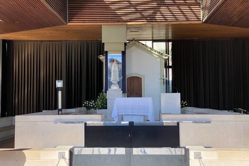 Chapel of apparition of Our Lady of Fatima