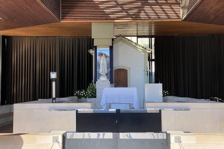 Chapel of apparition of Our Lady of Fatima