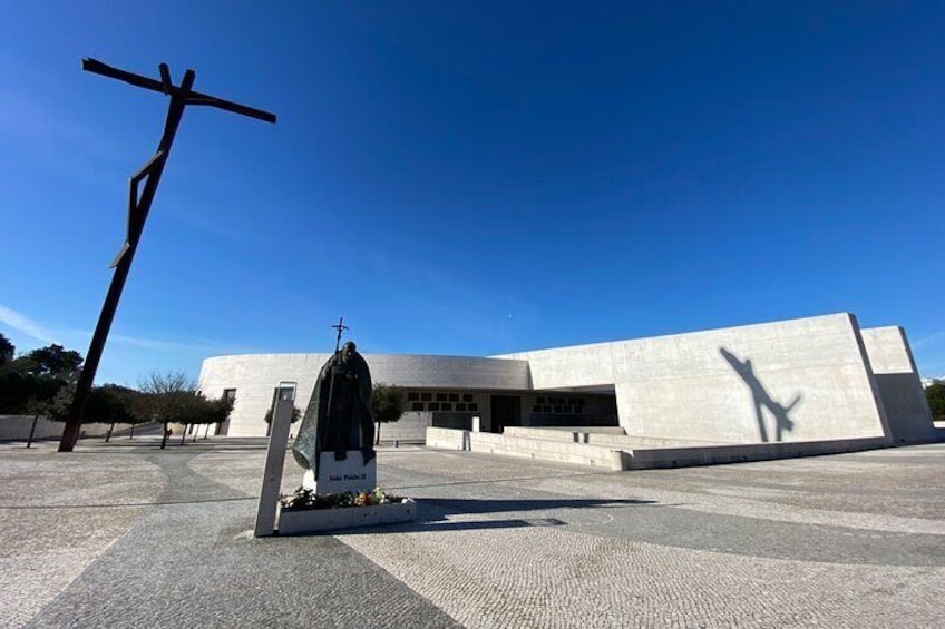 John Paul II statue in Fatima