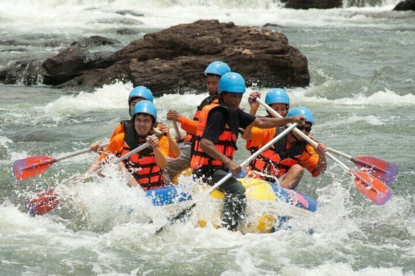 Adrenaline rafting on the Yaque del Norte River from Puerto Plata