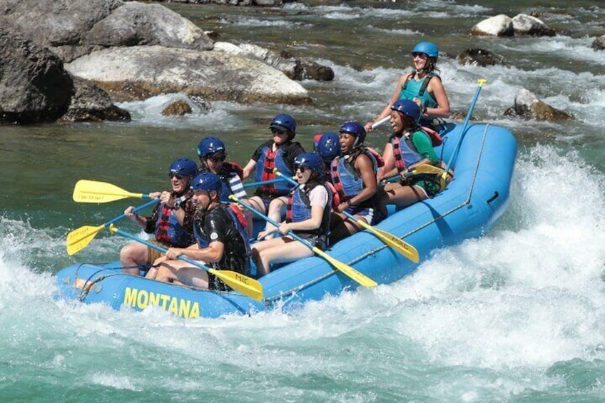 Adrenaline rafting on the Yaque del Norte River from Puerto Plata