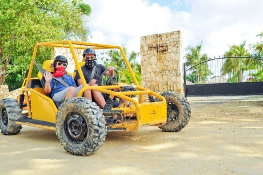 Full throttle in Buggy from Puerto Plata