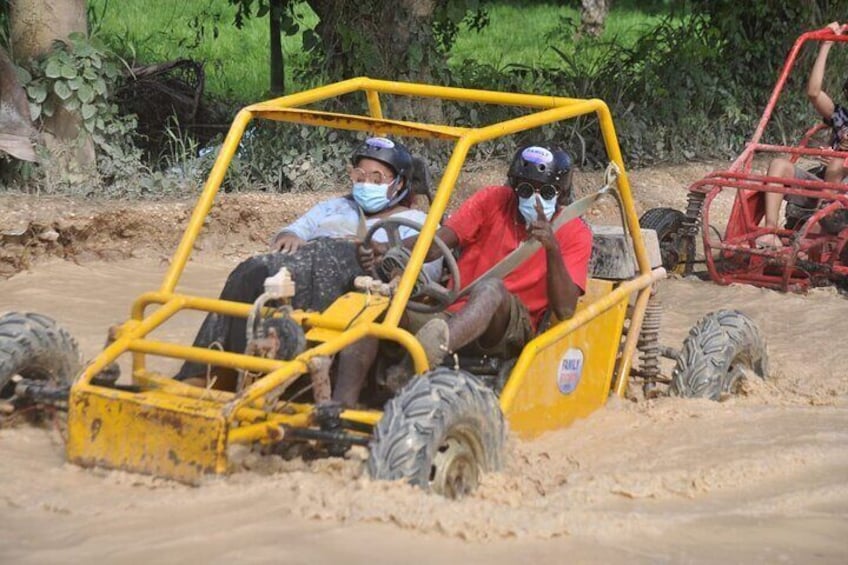 Full throttle in Buggy from Puerto Plata