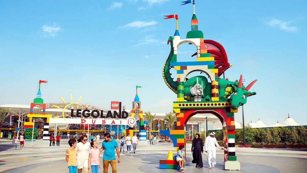 Show item 2 of 9. Entrance to Legoland Dubai