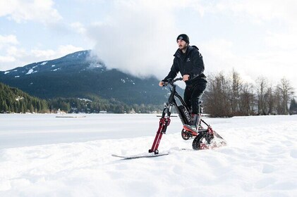 Kelowna Snow E-Biking Adventure with Lunch, Wine Tasting & S'mores