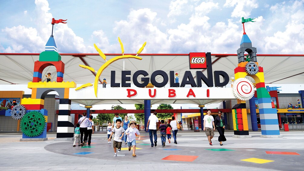 Show item 1 of 10. Entrance of Legoland Dubai
