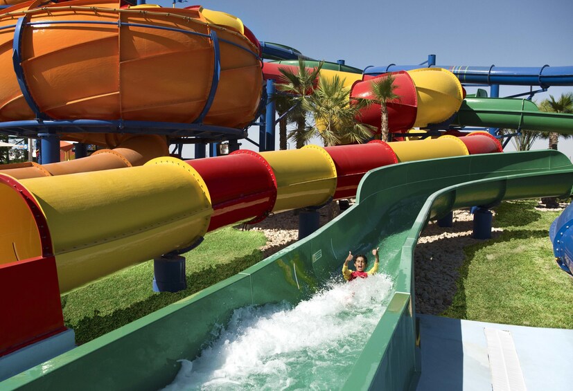 Show item 3 of 10. Dubai Parks 1 Day/2 Parks Tickets with Private Transfers