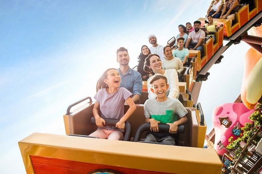 Show item 2 of 10. Dubai Parks 1 Day/2 Parks Tickets with Private Transfers