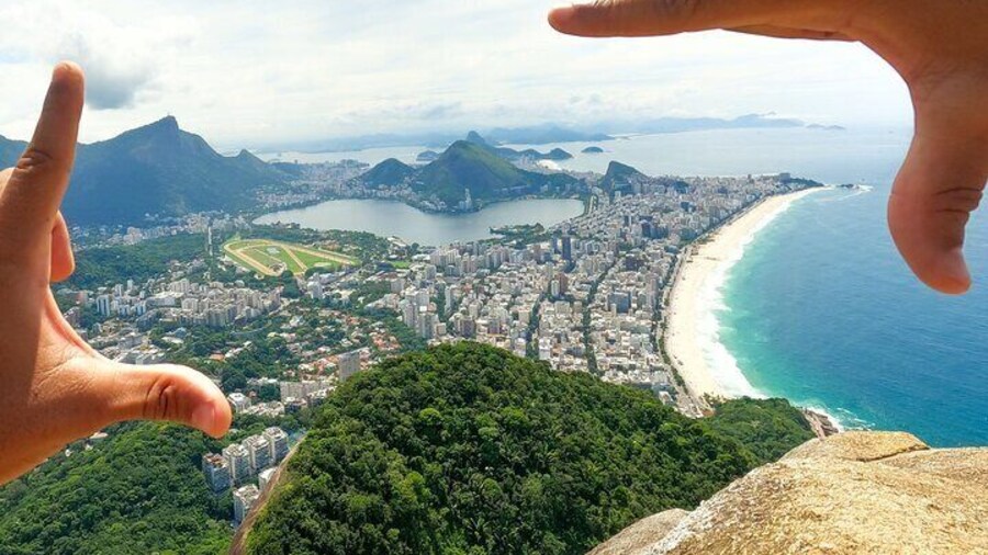 Trail through Morro Dois Irmãos in Rio de Janeiro