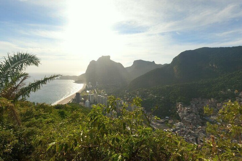 Trail through Morro Dois Irmãos in Rio de Janeiro