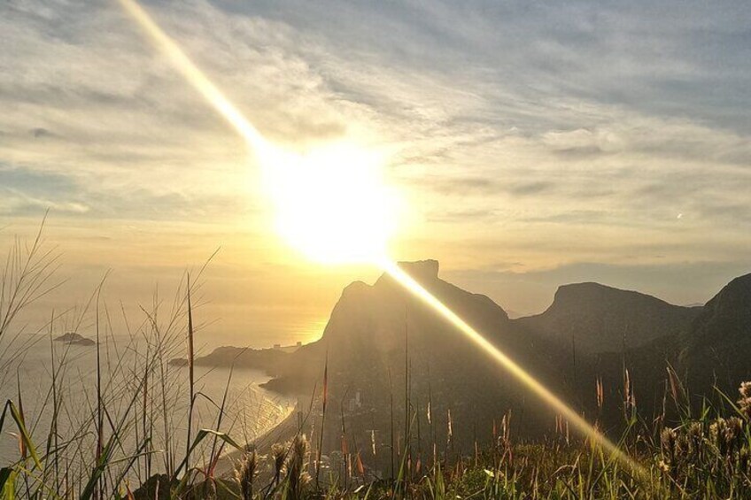 Trail through Morro Dois Irmãos in Rio de Janeiro