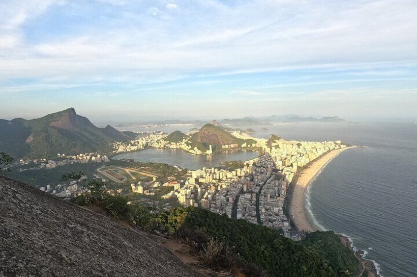 Trail through Morro Dois Irmãos in Rio de Janeiro