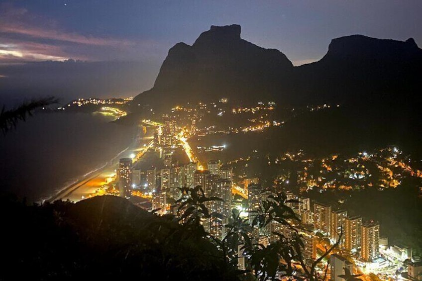 Morro Dois Irmãos and Vidigal trail, the most beautiful view of Rio